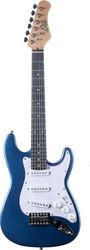 eko guitars st100 3 4 metallic blue ilektriki kithara 3 4 typoy stratocaster mple photo