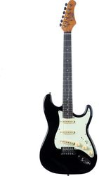 eko guitars st300 black ilektriki kithara typoy stratocaster mayri photo