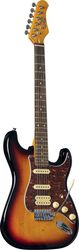 eko guitars st350 sunburst ilektriki kithara typoy stratocaster sunburst photo