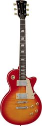 soundsation milestone pro csbfm ilektriki kithara typoy les paul cherry sunburst flamed photo