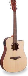 soundsation cody dnce nt ilektrakoystiki kithara typoy dreadnought cutaway natural sou0061 photo