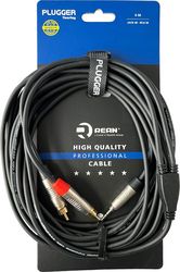 plugger termatismeno kalodio typoy y mini stereo jack male 2x rca male rean touring 6m 99109 photo
