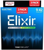 elixir 16571 xordes ilektrikis kitharas optiweb coating 009 042 super light 3tmx photo