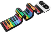 roll up piano iword 49 keys rainbow photo