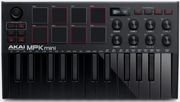 akai mpk mini black mkiii midi keyboard 25 pliktron photo