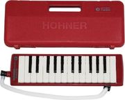 hohner student 26 red pianika melontika photo