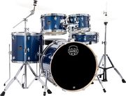 mapex ve5045ftvi venus fusion blue sky sparkle akoystiko drum set me baseis photo