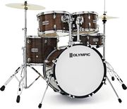 premier olympic 20 fusion premium walnut akoystiko drum set me piatinia photo