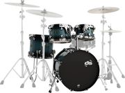 ds drum fury petrol burst lacquer club kit akoystika ntrams maple kasa 20 mple photo