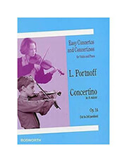 portnoff concertino in a minor op14 photo