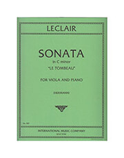 leclair sonata in c minor le tombeau photo leclair sonata in c minor le tombeau photo