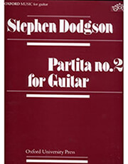 dodgon stephen partita no 2 for guitar photo