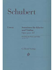 franz schubert sonatinas for piano and violin op post 137 ekdoseis henle verlag urtext photo franz schubert sonatinas for piano and violin op post 137 ekdoseis henle verlag urtext photo