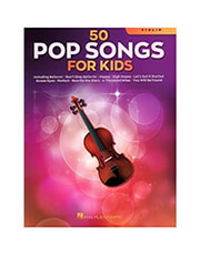 50 pop songs for kids violin photo