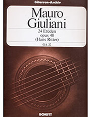 giuliani maurio 24 etuden opus 48 photo