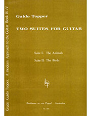 topper guido two suites for guitar photo