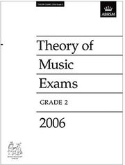 abrsm theory of music exam 2006 grade 2 photo