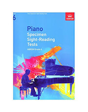 abrsm piano specimen sight reading tests grade 6 2009 photo