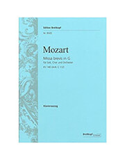 mozart missa brevis in g major photo