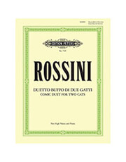 gioachino a rossini comic duet for two cats photo