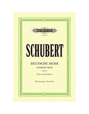 schubert german mass deutsche messe d872 photo