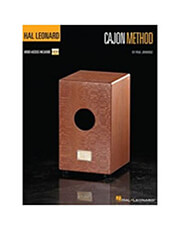 hal leonard cajon methode percussion bk video photo