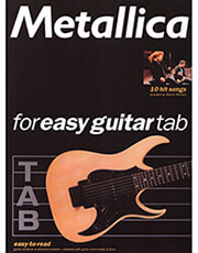 metallica for easy guitar guitar tab photo