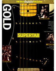 gold supertab for guitar photo