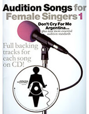 audition songs for female singers vol 1 cd photo