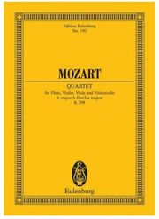 mozart quartet a maj k298 photo