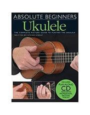 absolute beginners ukulele b cd photo