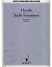 joseph haydn sechs sonatinen ekdoseis schott photo joseph haydn sechs sonatinen ekdoseis schott photo