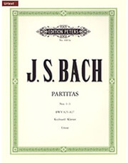 js bach partitas nos 1 3 bwv 825 827 urtext ekdoseis peters photo js bach partitas nos 1 3 bwv 825 827 urtext ekdoseis peters photo