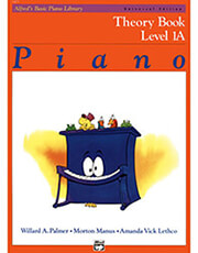 alfred s basic piano library theory book level 1a photo