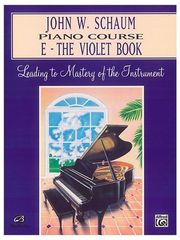 schaum piano course e violet photo