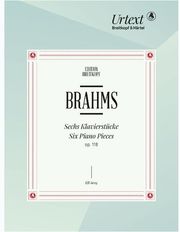 brahms 6 piano pieces op 118 urtex breitkopf edition photo
