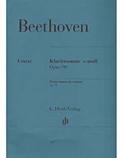 ludwig van beethoven piano sonata e minor op 90 ekdoseis henle verlag urtext photo ludwig van beethoven piano sonata e minor op 90 ekdoseis henle verlag urtext photo