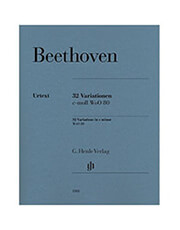 ludwig van beethoven 32 variations for piano in c minor ekdoseis henle verlag urtext photo ludwig van beethoven 32 variations for piano in c minor ekdoseis henle verlag urtext photo
