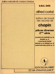 chopin pieces diverses ii photo