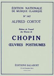 chopin oeuvres posthumes photo