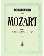 wamozart konzert fur klavier und orchester nr 27 b dur kv 595 ekdoseis breitkopf photo