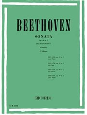 lvbeethoven sonata op49 n1 per pianoforte ekdoseis ricordi photo