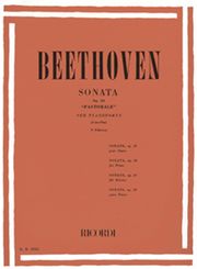 lvbeethoven sonata op28 per pianoforte ekdoseis ricordi photo