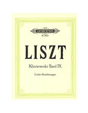 franz liszt klavierwerke band ix lieder bearbeitungen ekdoseis peters photo franz liszt klavierwerke band ix lieder bearbeitungen ekdoseis peters photo