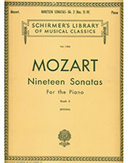 wa mozart nineteen sonatas for the piano ekdoseis schirmer photo
