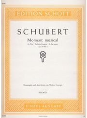 schubert moments musicaux op94 n 2 photo