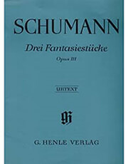 robert schumann 3 fantasiestucke op111 ekdoseis henle verlag urtext photo