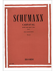 robert schumann carnaval piccole scene sopra 4 note op 9 per pianoforte photo