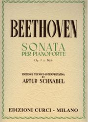 beethoven sonata per pianoforte op 7 in mi b photo beethoven sonata per pianoforte op 7 in mi b photo