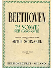 lvbeethoven 32 sonate per pianoforte iii schnabel ekdoseis curci photo lvbeethoven 32 sonate per pianoforte iii schnabel ekdoseis curci photo